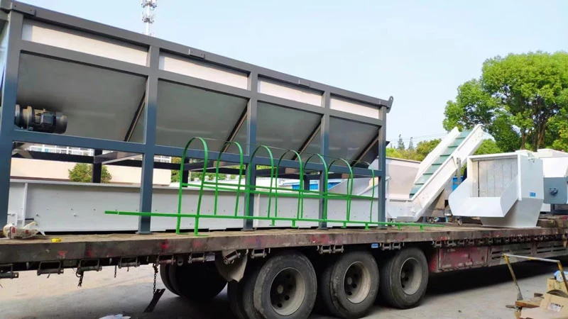 Greenhouse Film Recycling Line: 1000kg/hr Production Ready for Shipment