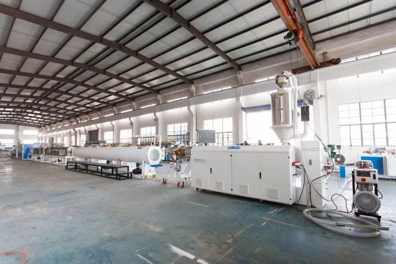 Completed PE Pipe Production Line Ready for Shipment to Mexico