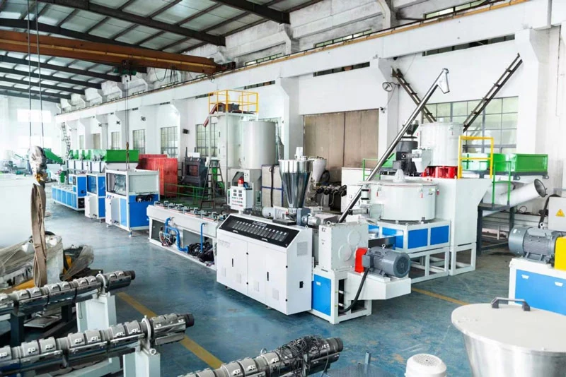 PVC Electrical Conduit Pipe Line Shipped: Turnkey Project Ready for Commissioning