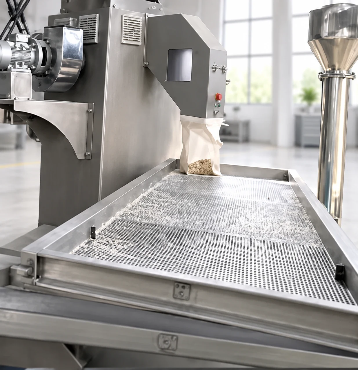 PVC pelletizing screen equipment