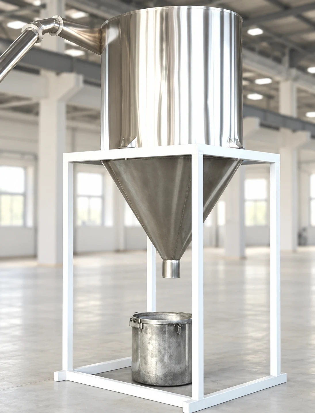 PVC pelletizing silo equipment