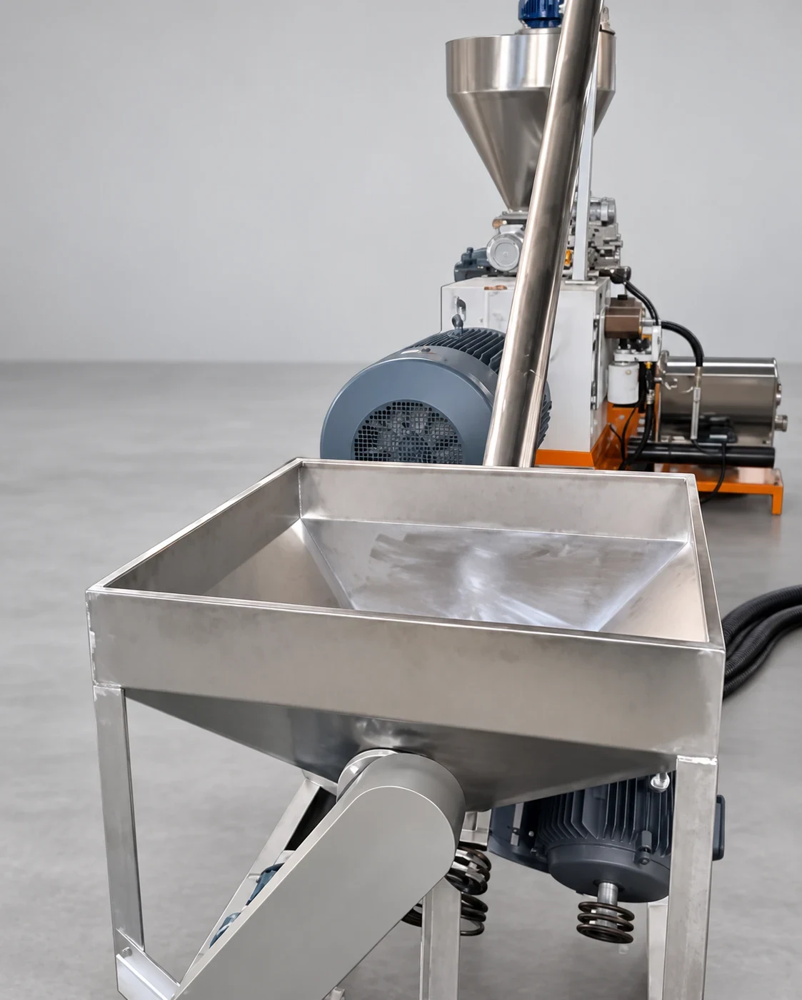 PET pelletizing loader equipment