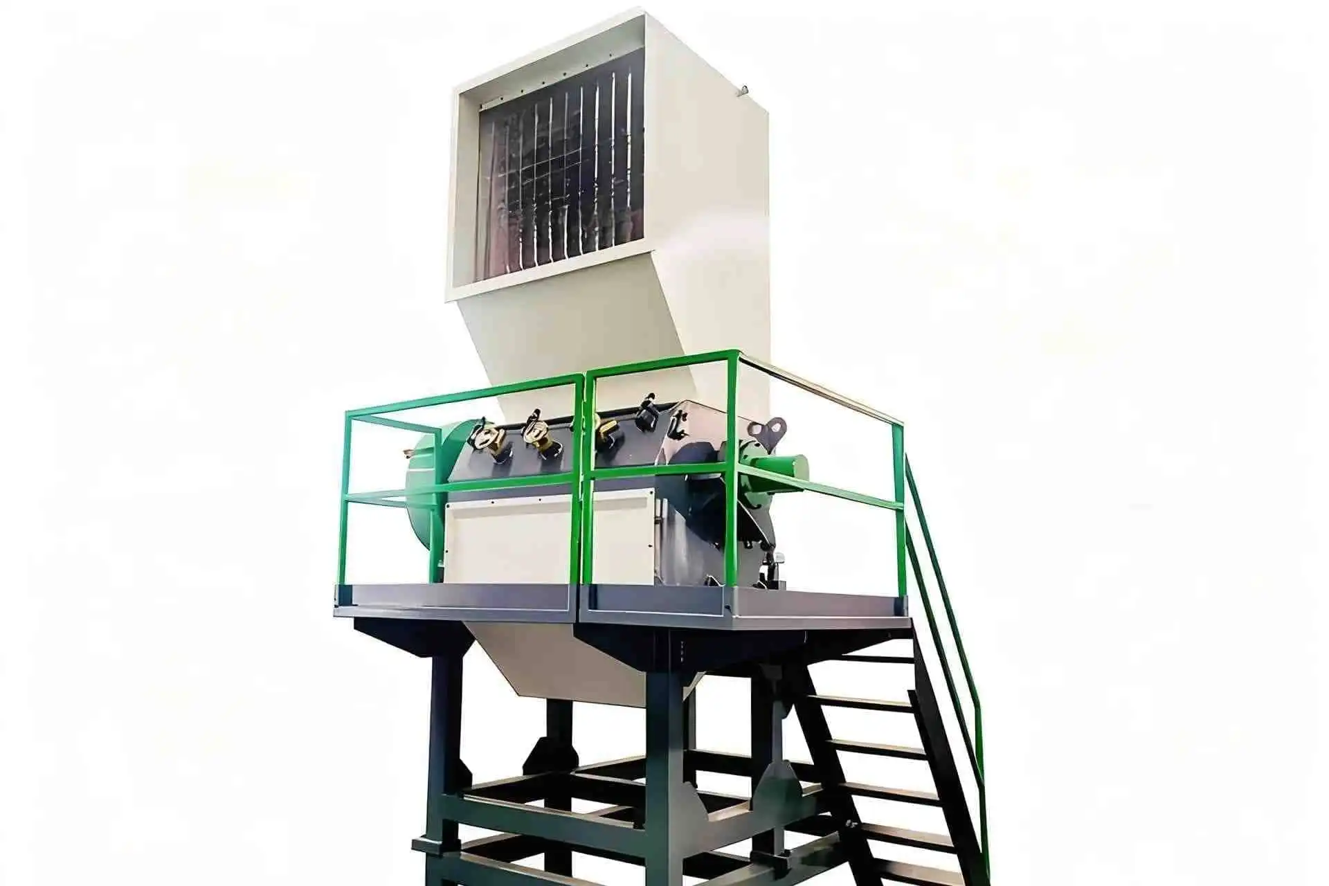 Wet Crusher in a PET bottle washing line
