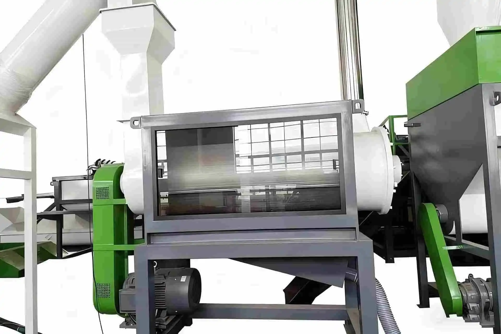 Centrifugal Dryer in a PET bottle washing line