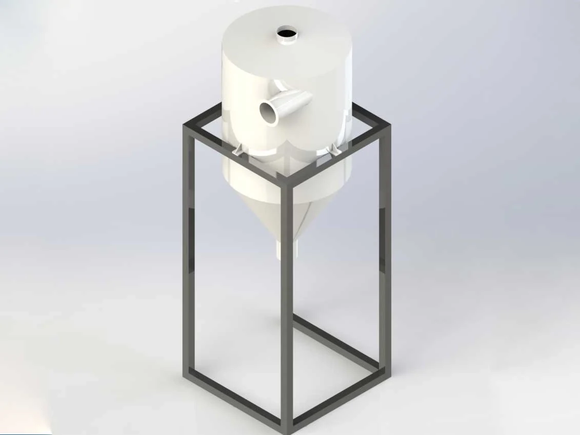 Storage Silo in a PET bottle washing line