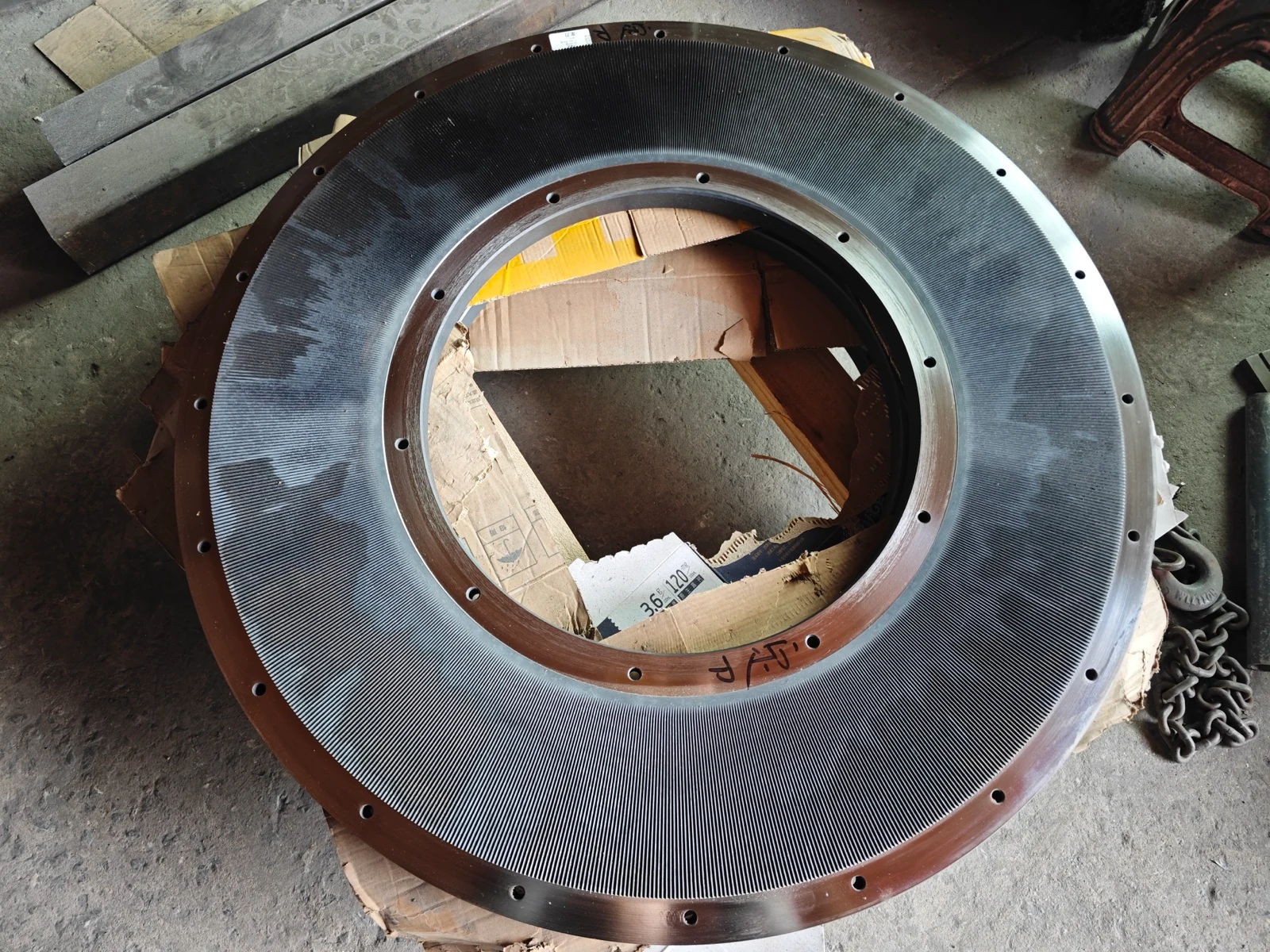 Plastic pulverizer machine view 4