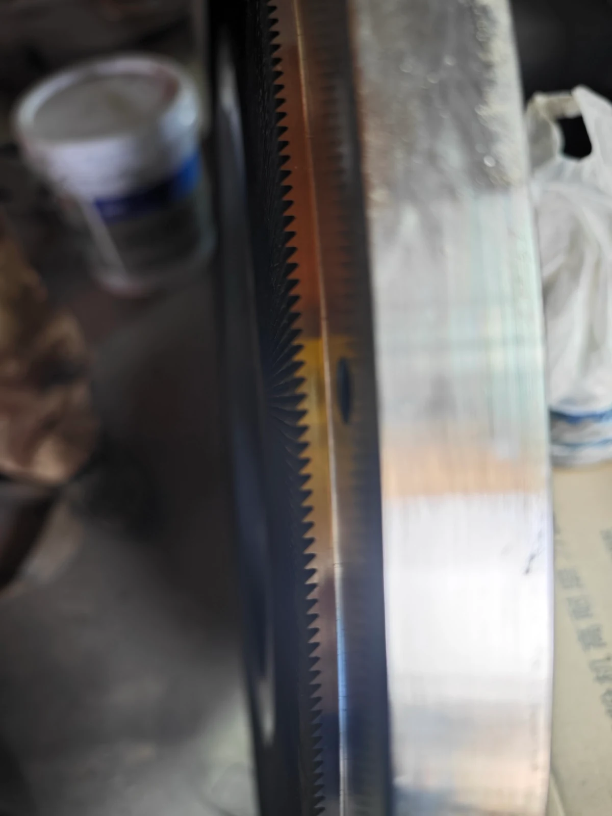 Plastic pulverizer machine view 6